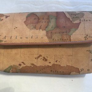 Gitano Accessory World Print Wallet Vintage New